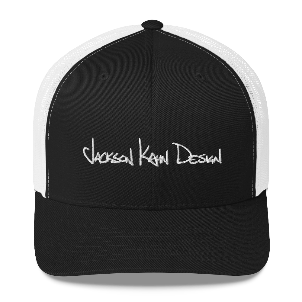 JKD Handwritten - Trucker Hat (Black / White)