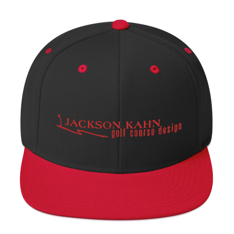 JKD Logo Snapback Hat (Red / Black)