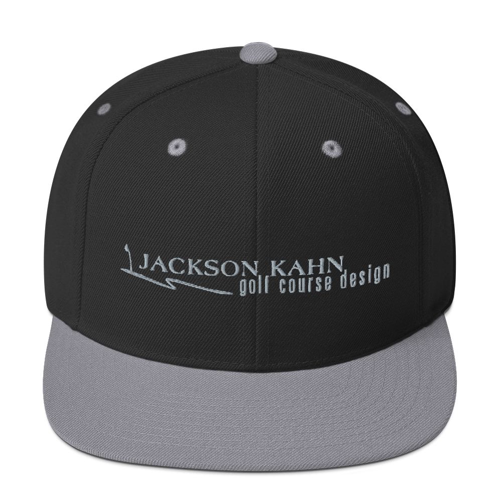 JKD Logo Snapback Hat (Silver / Black)