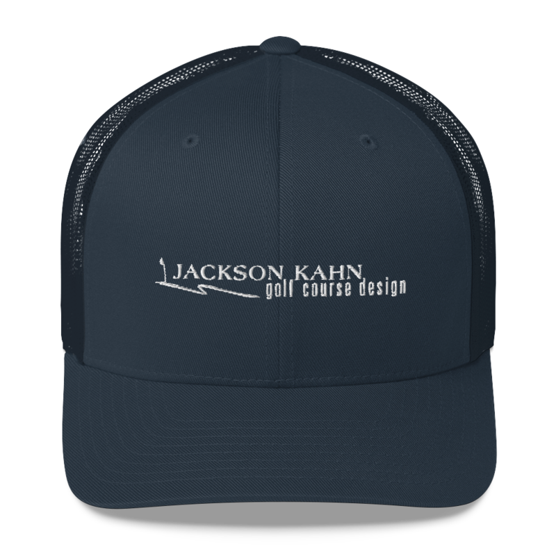 JKD Logo - Trucker Hat (White on Navy)
