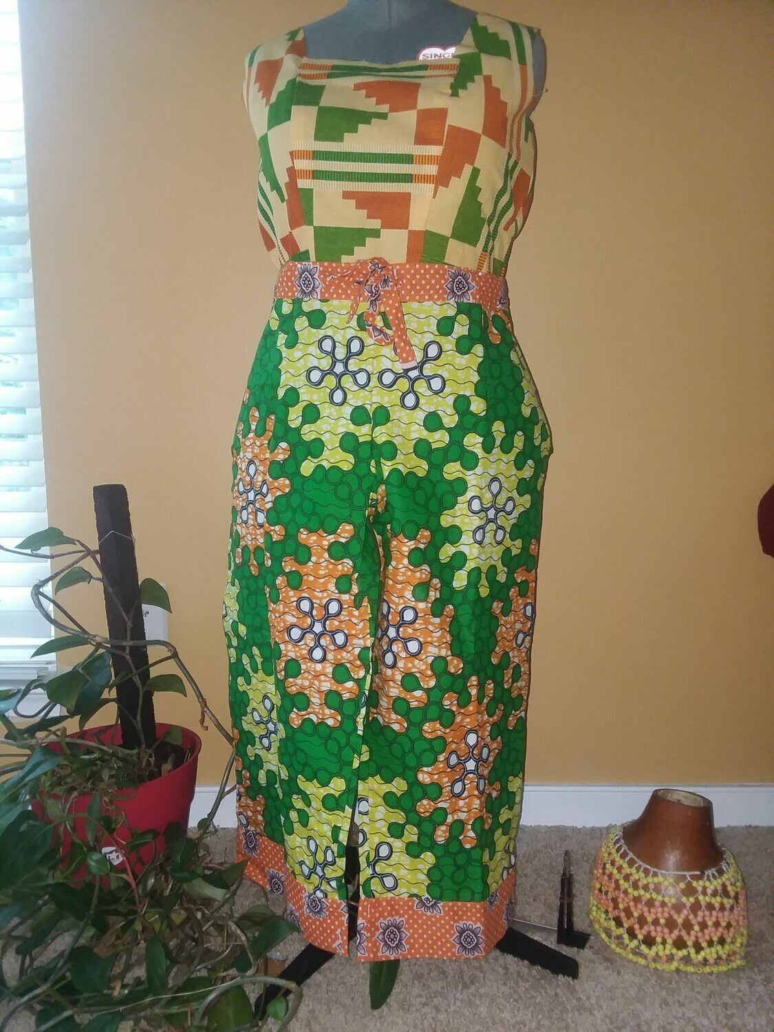 Kitenge Capri pants
