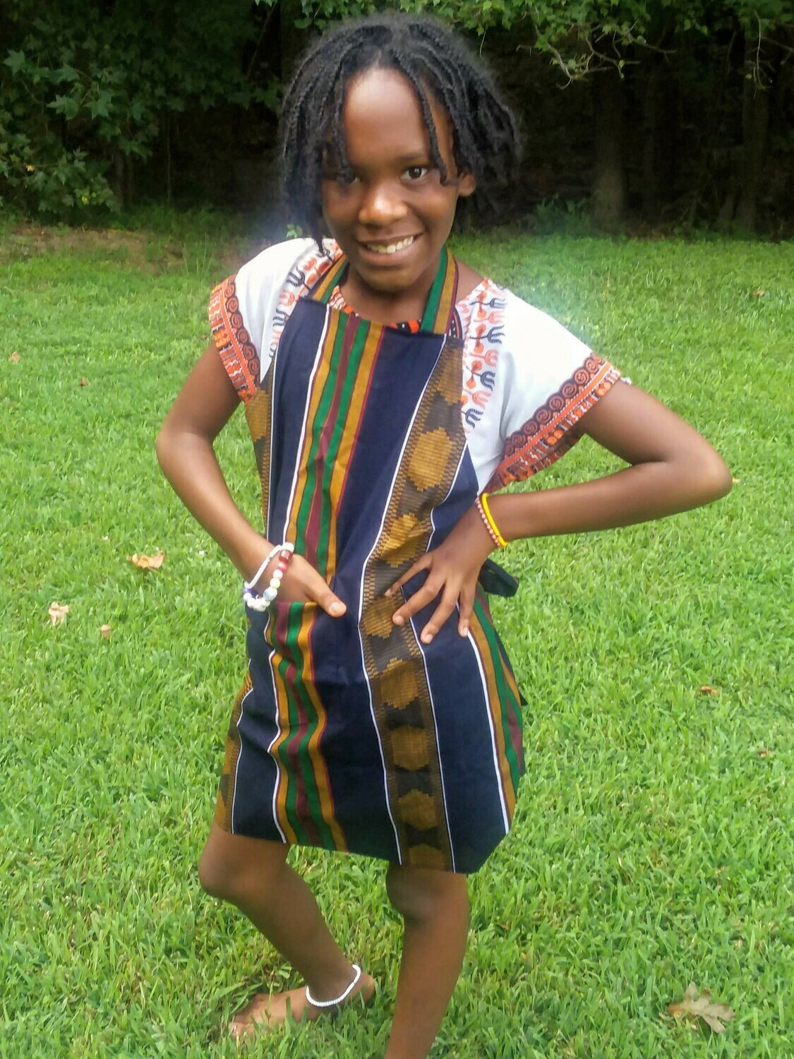 Kente Print Apron
