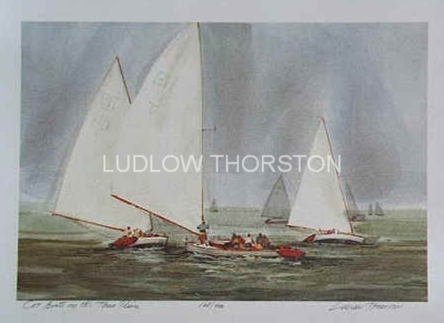 Cat Boats on the Toms River