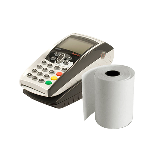 Carton De 50 - Bobines papier thermique 57x40x12 pour TPE/CB en papier 55 grs Thermal BPA Free