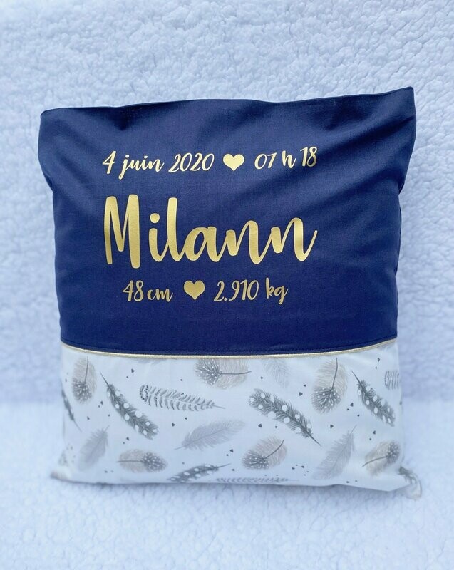 Housse de coussin personnalisée