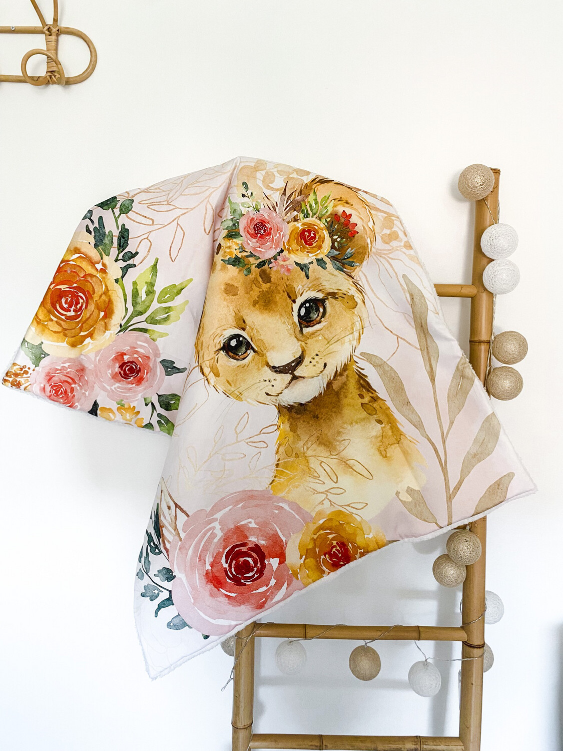EN STOCK - Couverture Tropic fleuri