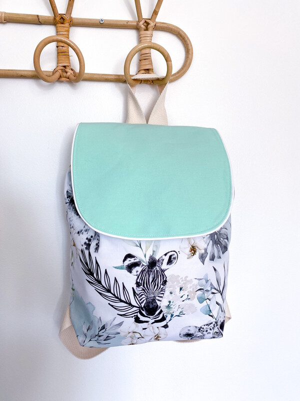 Sac à dos safari / mint à personnaliser 