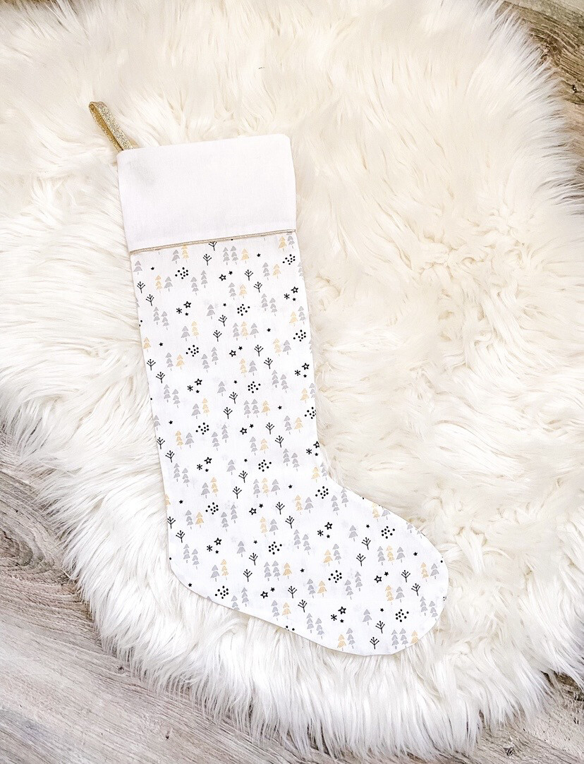 Chaussette de Noël MINI SAPIN