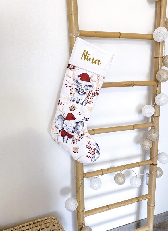 Chaussette de Noël SAFARI NOEL