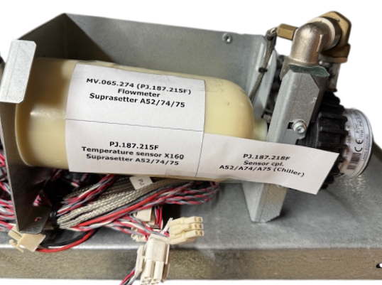 Flowmeter Unit cpl. with sensor &amp; tank