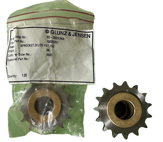 Sprocket, Oilite FCT 15Z, new