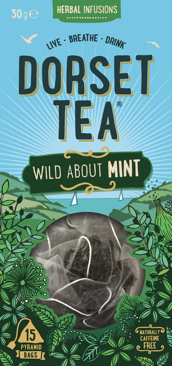 Dorset Tea - Wild About Mint (15 Biodegradable Tea Bags)