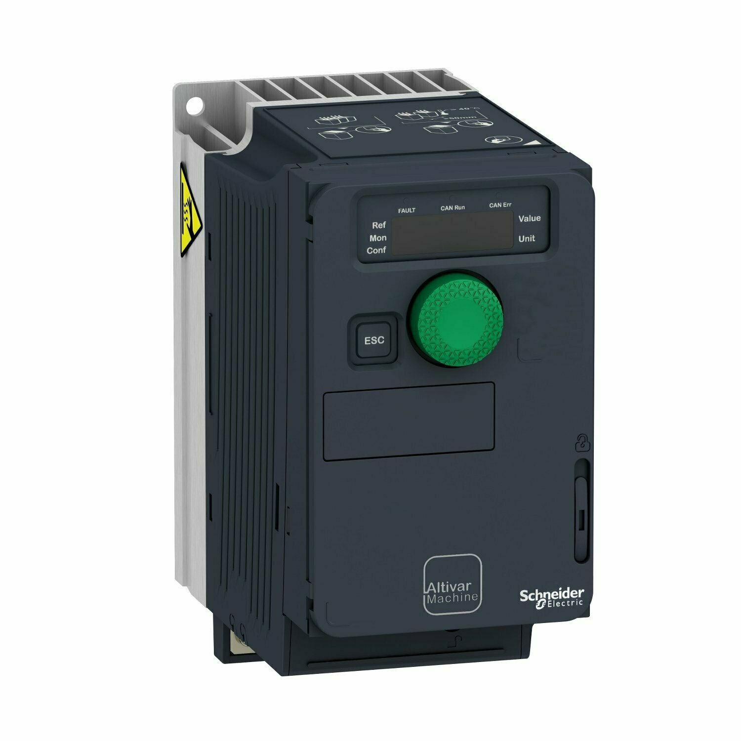 Altivar Machine - variateur - 0,55kW - 200/240V mono - compact - CEM - IP21 - Schneider Electric - ATV320U06M2C - EAN : 3606480966538 - Réf. NEOSPARE® : NSPI100737 - Prix TTC :