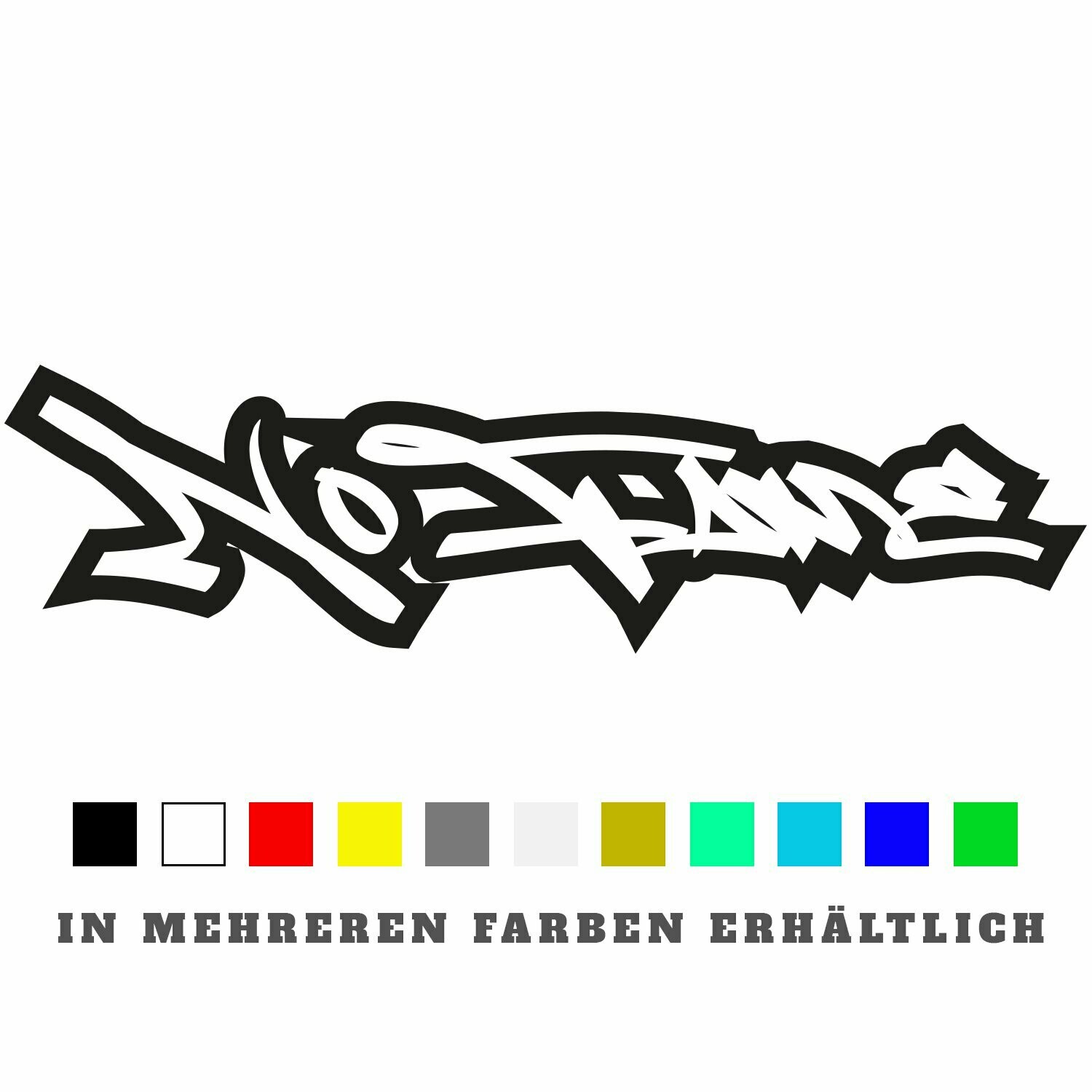 Aufkleber NoFame. Graffiti  S-5