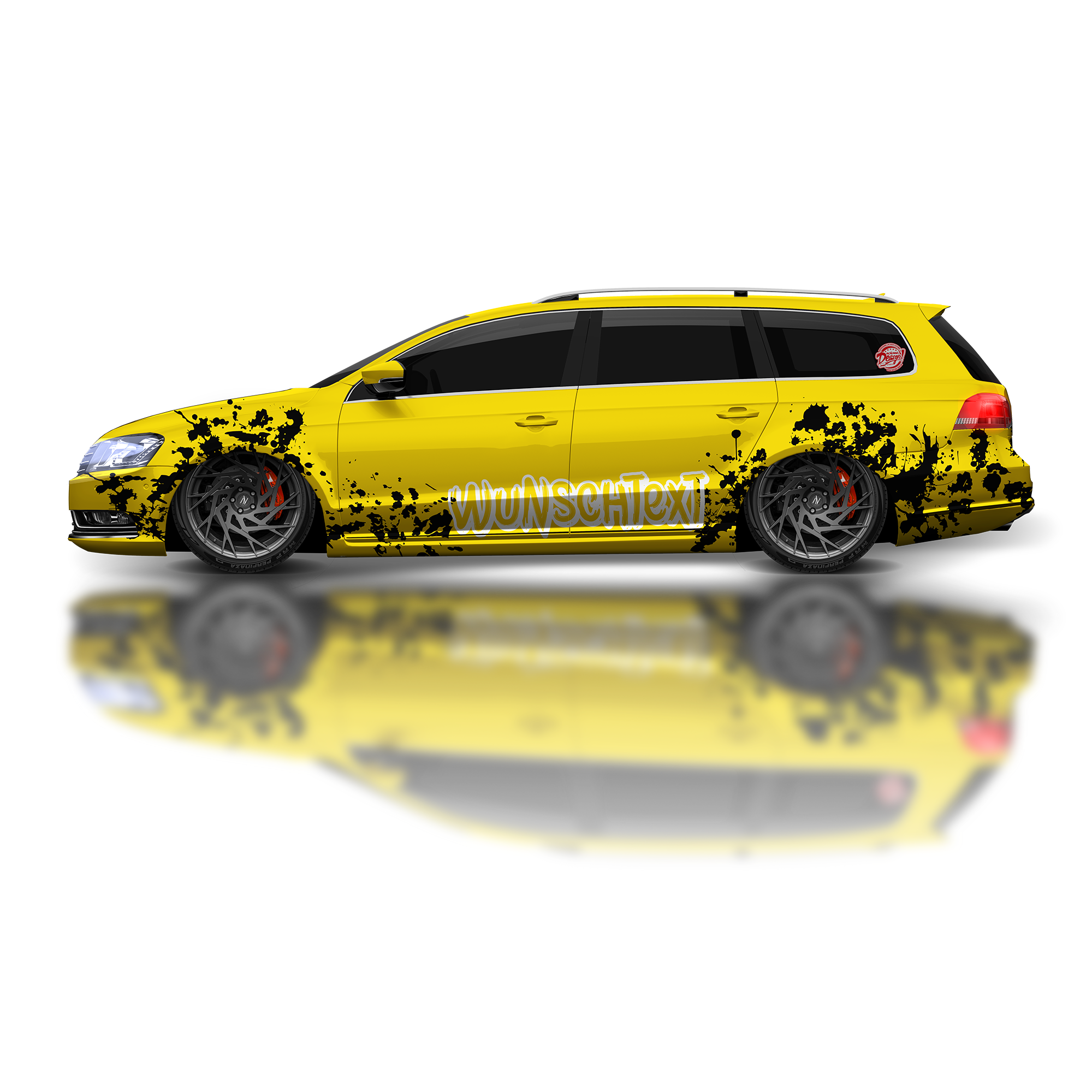 Premium Autoaufkleber Dekor Abstract Set P-D-004