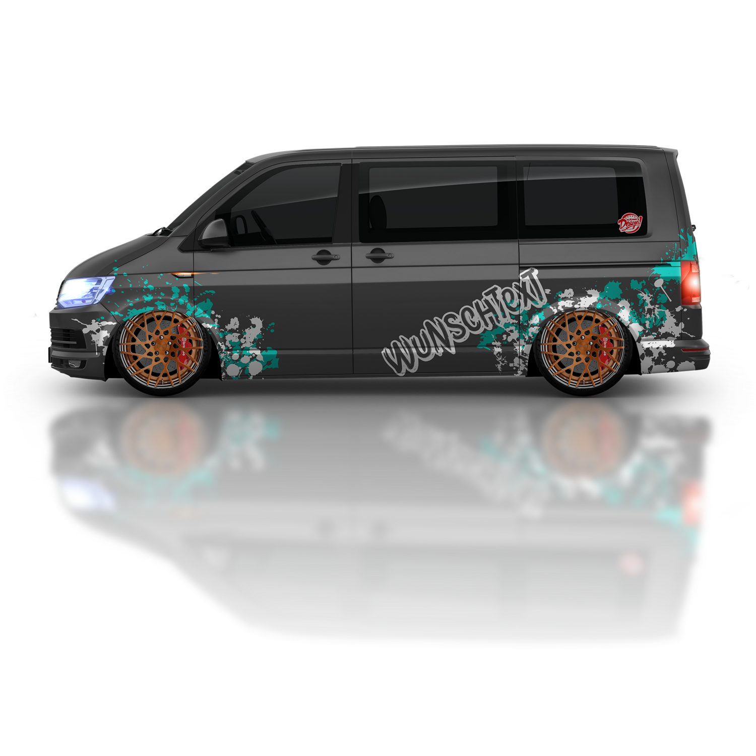 Premium Autoaufkleber Dekor Abstract Set  P-D-004