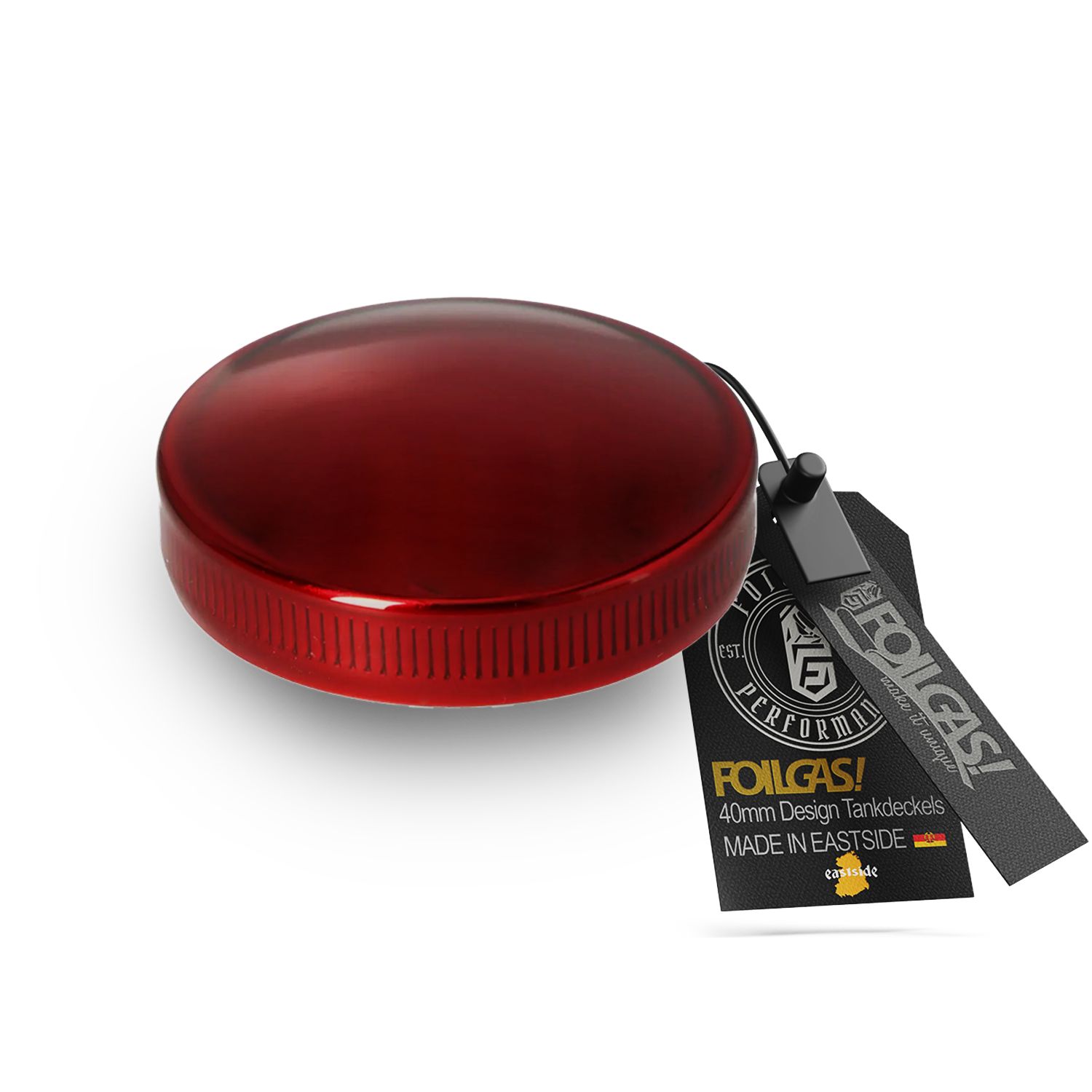 Simson Tankdeckel Candy Rot