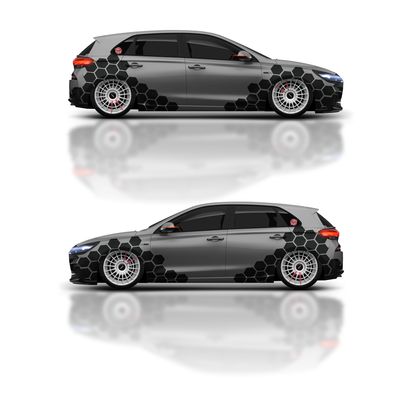 Aufkleber Waben Dekor Set  S-D-5