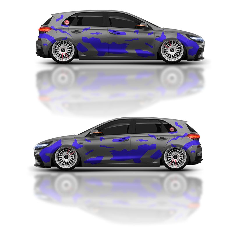 Aufkleber Camo Dekor Set  S-D-8