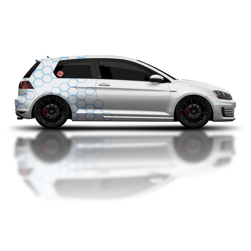 Aufkleber Waben offen Dekor Set S-D-11-E Aufkleber Waben offen Dekor Set S-D-11-E