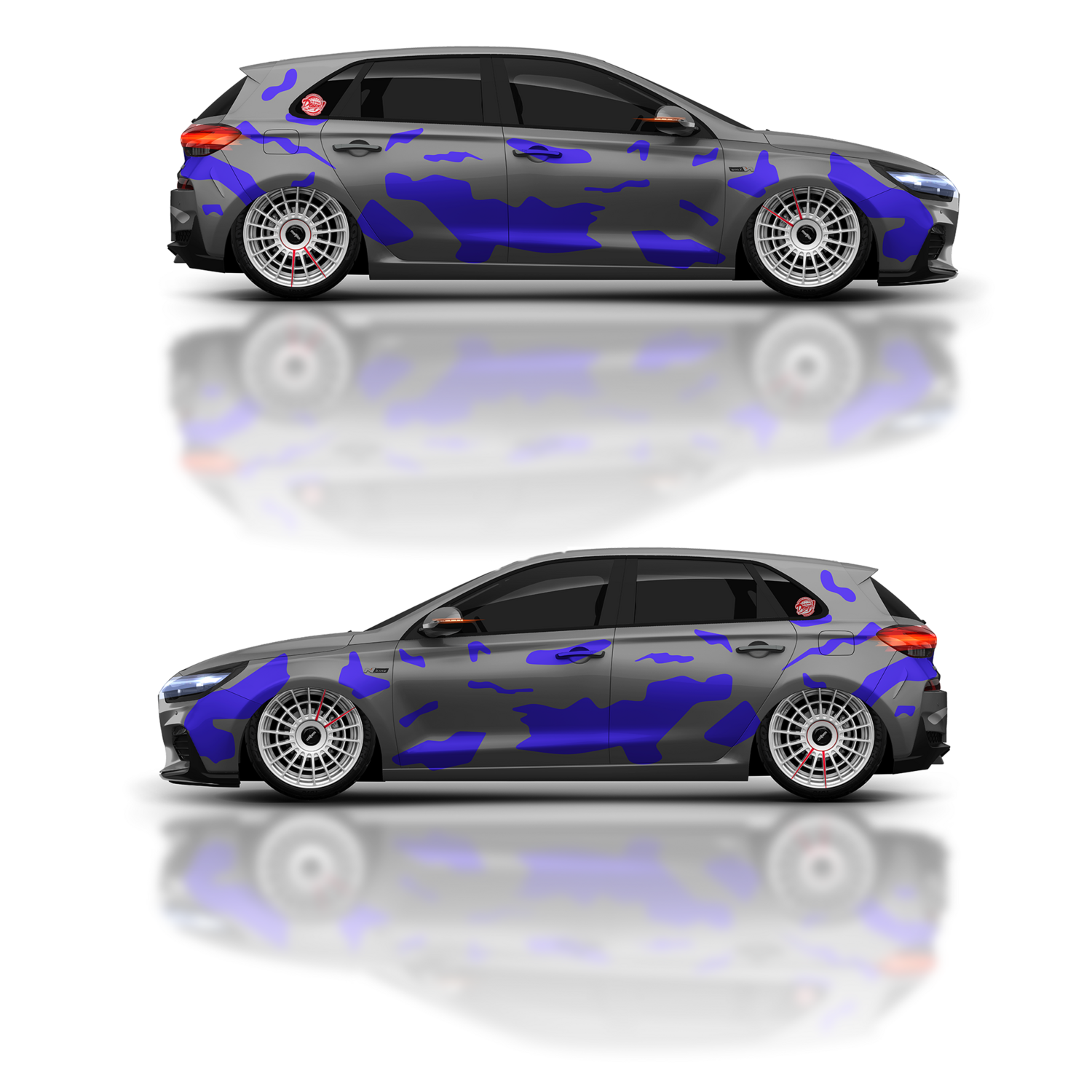 Aufkleber Camo Dekor Set S-D-8 Aufkleber Camo Dekor Set S-D-8