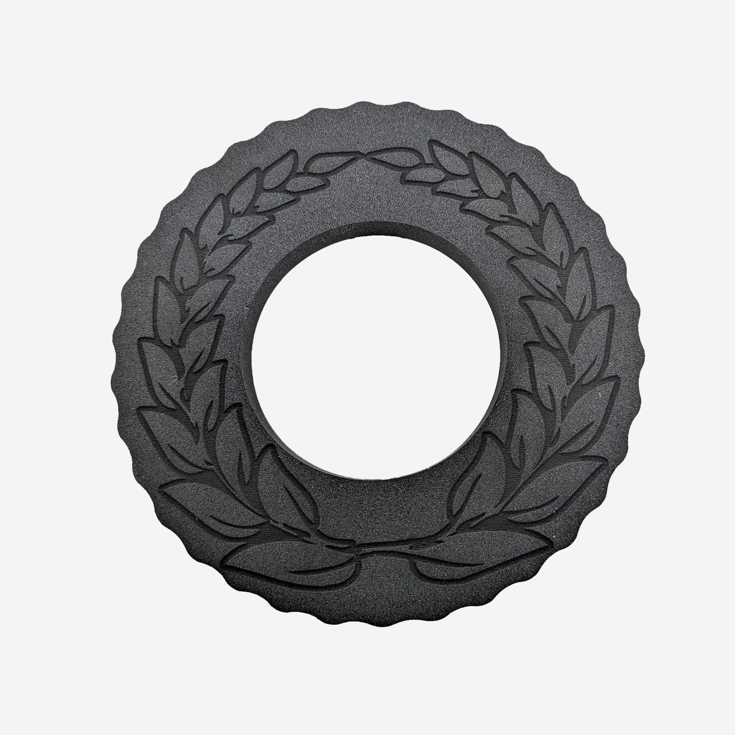 Tankschutzring aus Moosgummi mit Gravur Lorbeerkranz Tankschutzring aus Moosgummi mit Gravur Lorbeerkranz
