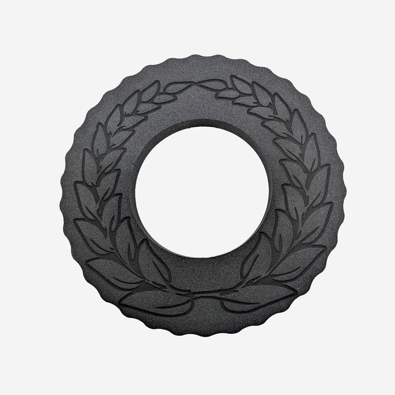 Tankschutzring aus Moosgummi mit Gravur Lorbeerkranz Tankschutzring aus Moosgummi mit Gravur Lorbeerkranz