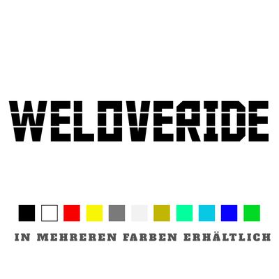 Aufkleber We Love Ride Aufkleber We Love Ride