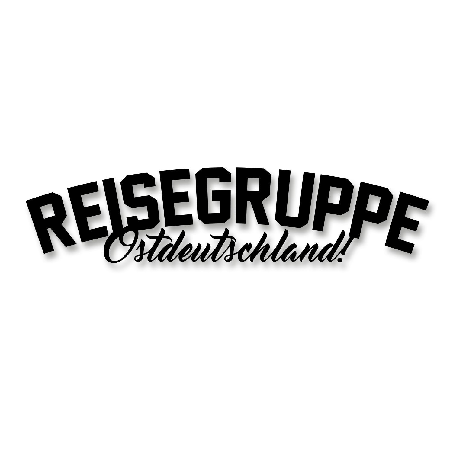 Sticker Reisegruppe Sticker Reisegruppe