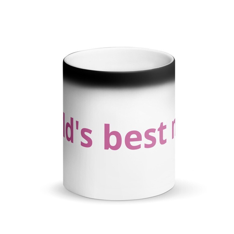 Matte Black Magic Mug