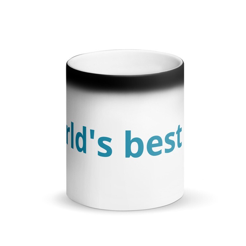 Matte Black Magic Mug