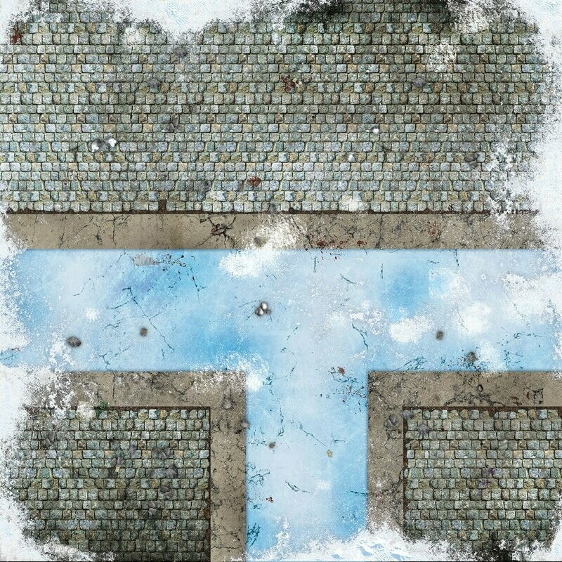 Dallage Donjon (dalles 25 mm) - Neige canal Dallage Donjon (dalles 25 mm) - Neige canal