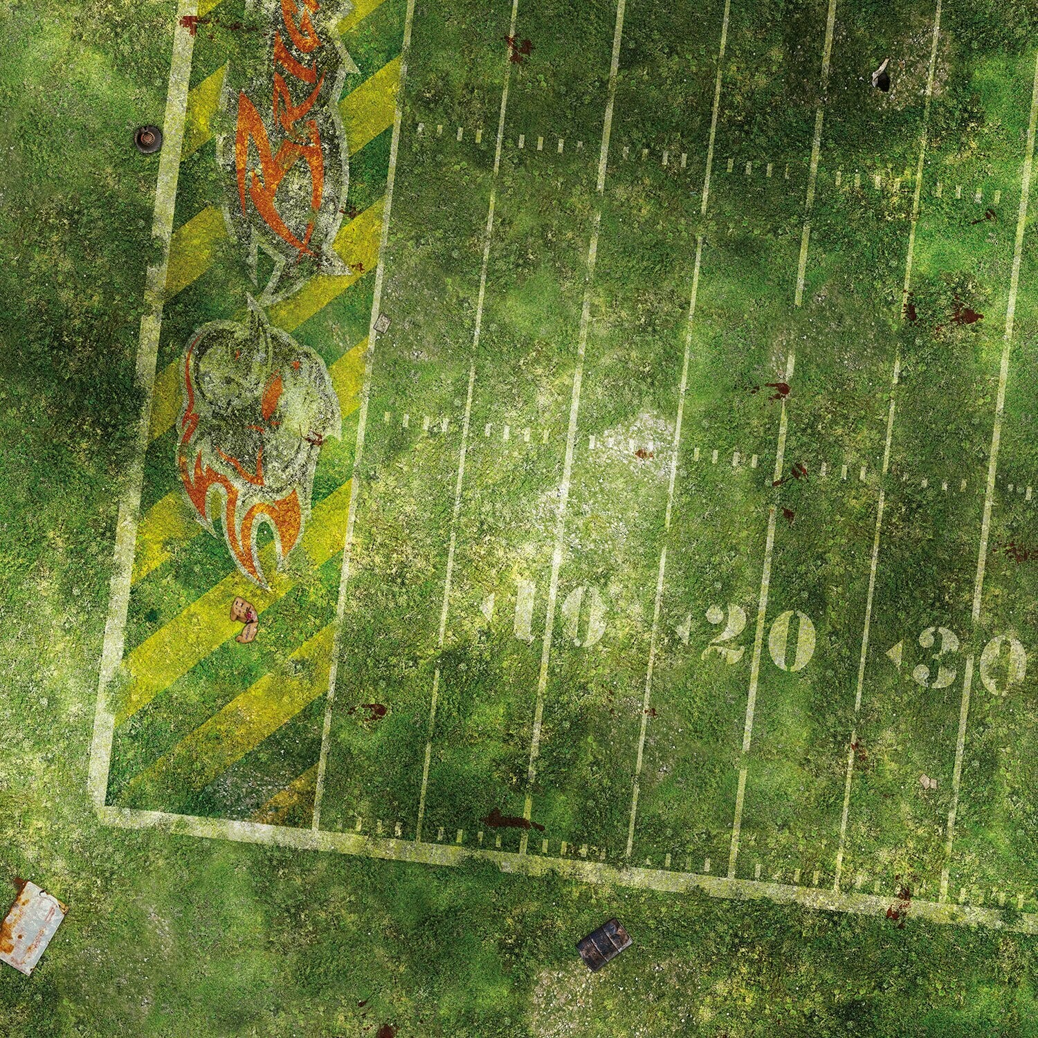 Battlemat Terrain Foot US Post Apo