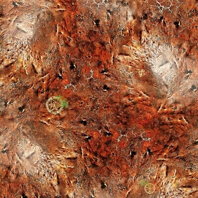 Battlemat Wasteland Inferno