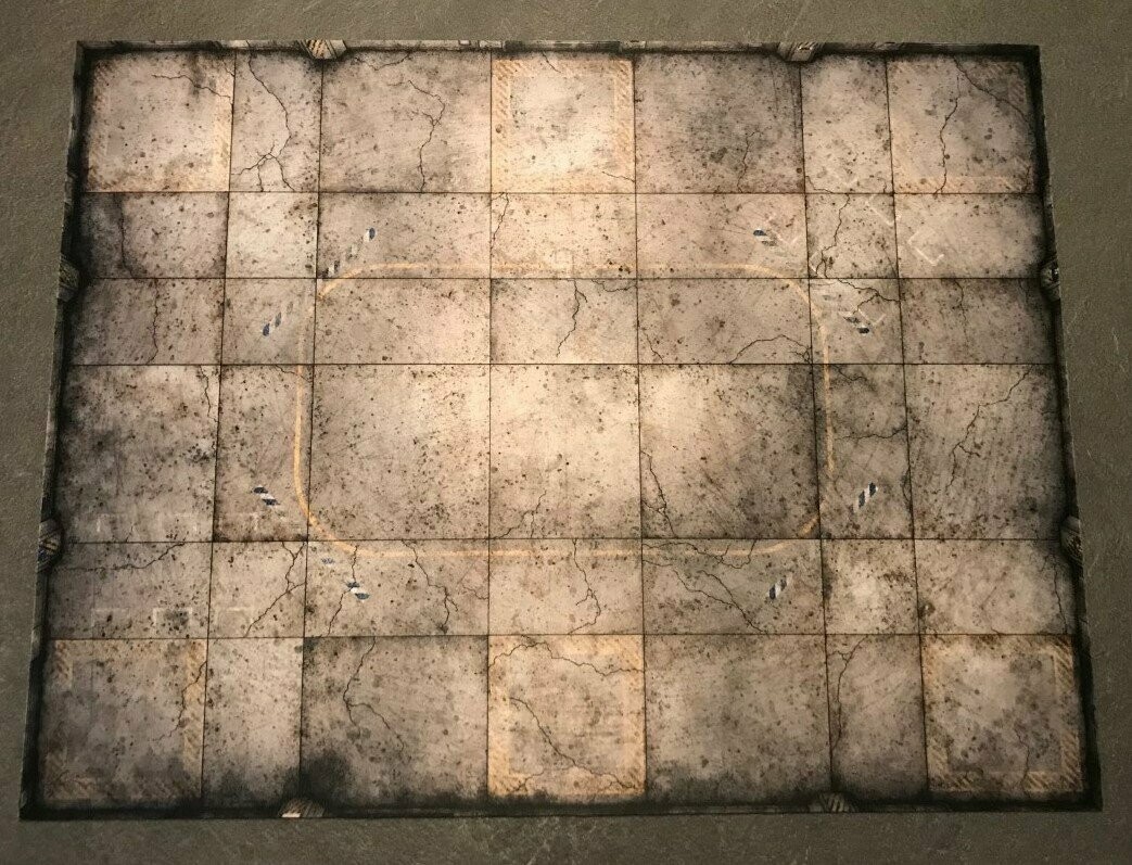 Battlemat Gaslands Warehouse