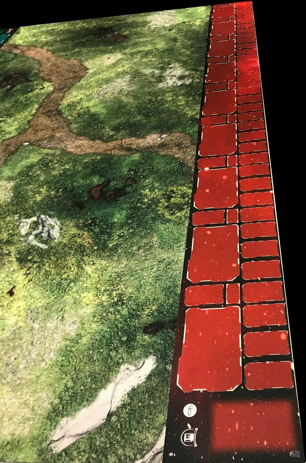 Side Bar  Gaming Mats red