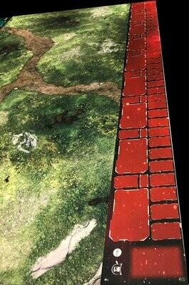 Side Bar  Gaming Mats red