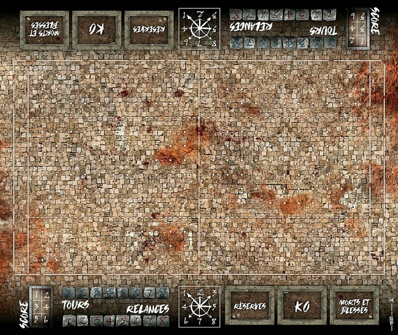 Terrain pour Blood Bowl ® compatible Desert city