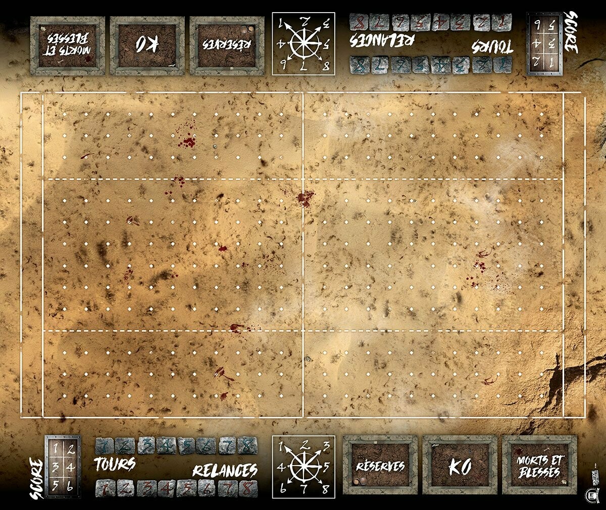 Terrain pour Blood Bowl ® compatible Desert