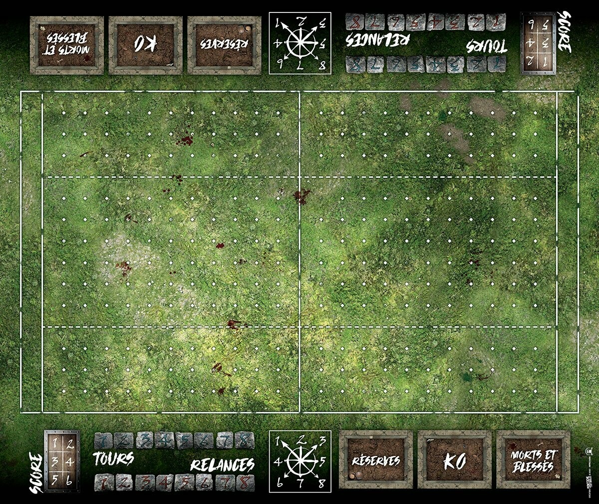 Terrain pour Blood Bowl ® compatible Field