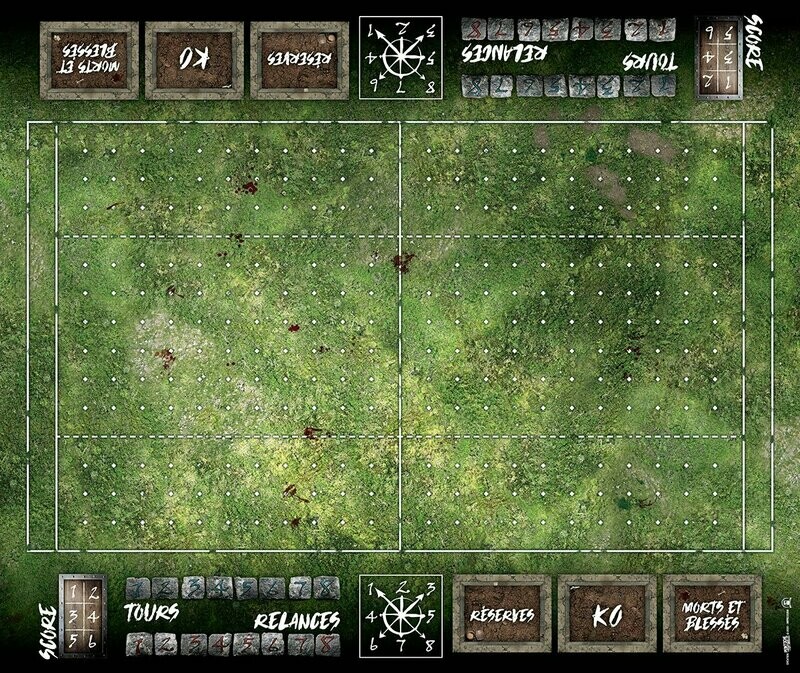Terrain pour Blood Bowl ® compatible Field