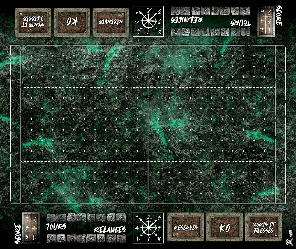 Terrain pour Blood Bowl ® compatible Deathworld