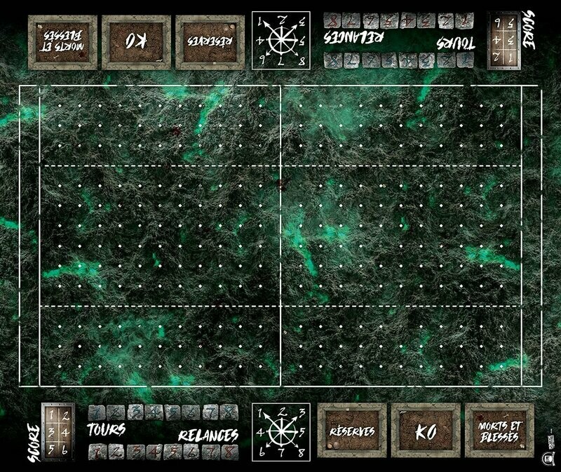 Terrain pour Blood Bowl ® compatible Deathworld