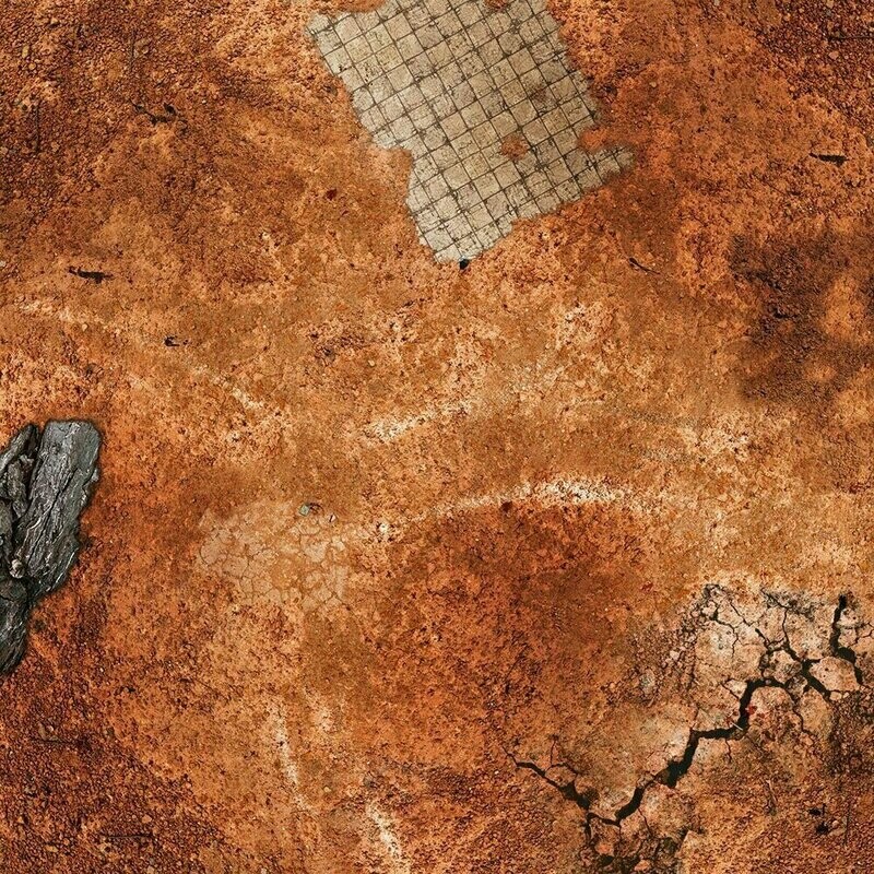 Battlemat for Kill Team® / WARCRY®  Wasteland 3 Battlemat for Kill Team® / WARCRY®  Wasteland 3