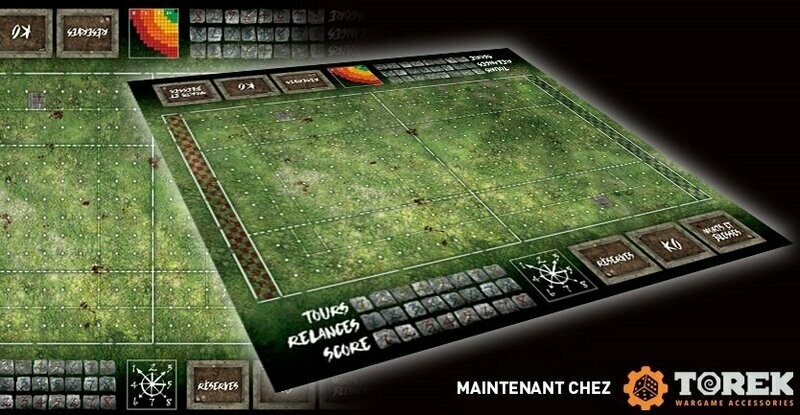 Terrain pour compatible Blood Bowl® and Blood Bowl® 7s