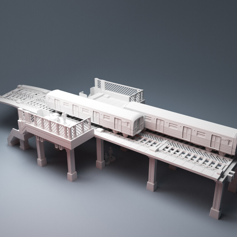 Urban Elevated Trainline