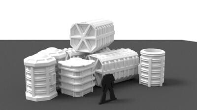 Smaller Cargo Containers (X7)