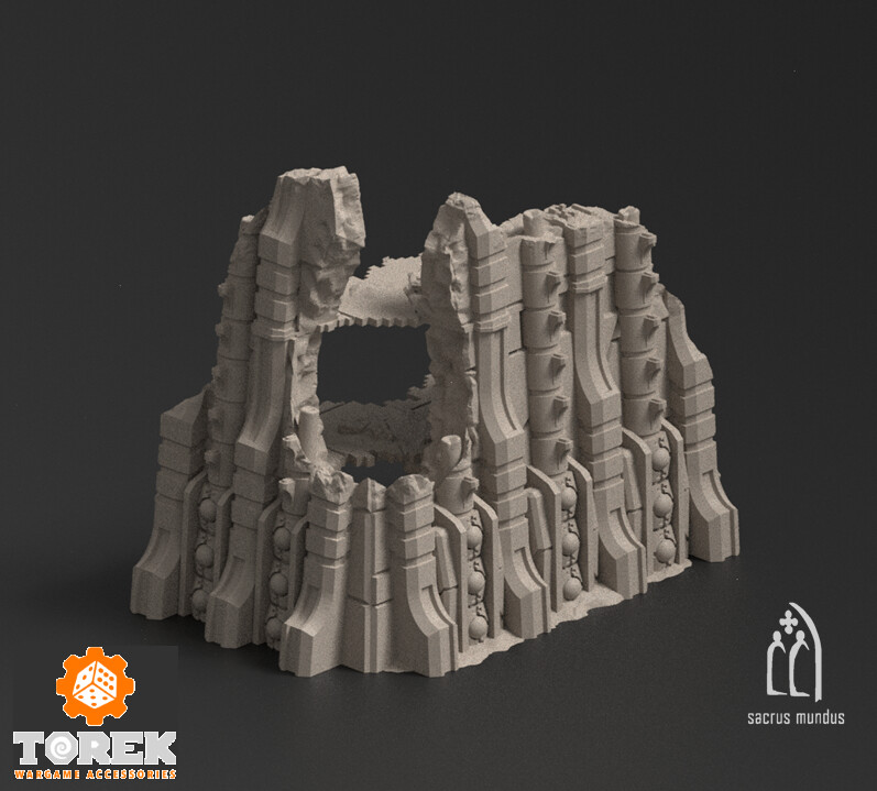 Tomb World building ruins 1