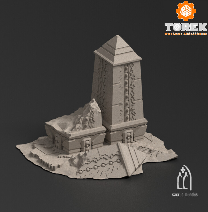 Tomb World Tower 4 ruins