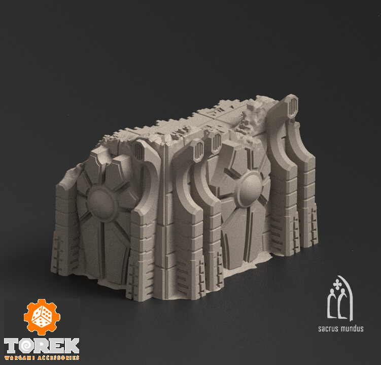 Tomb World building ruins 3
